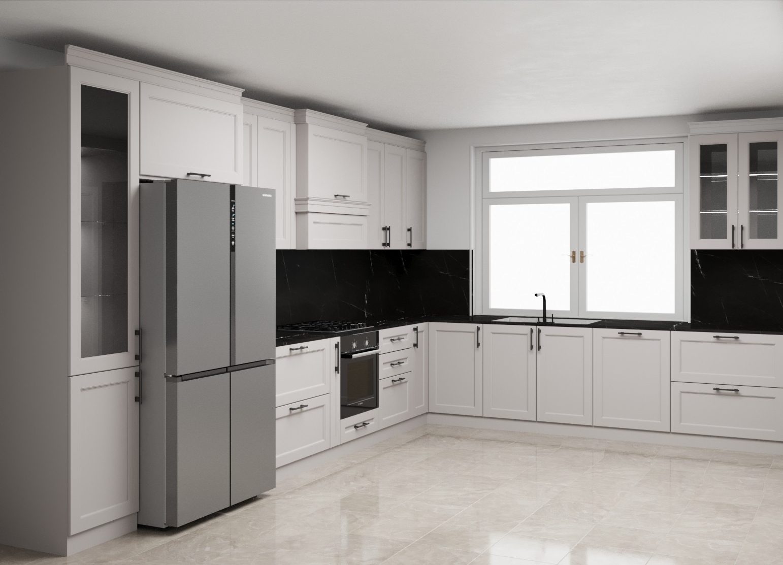 mobila in bucatarie la comanda de la frank de lux