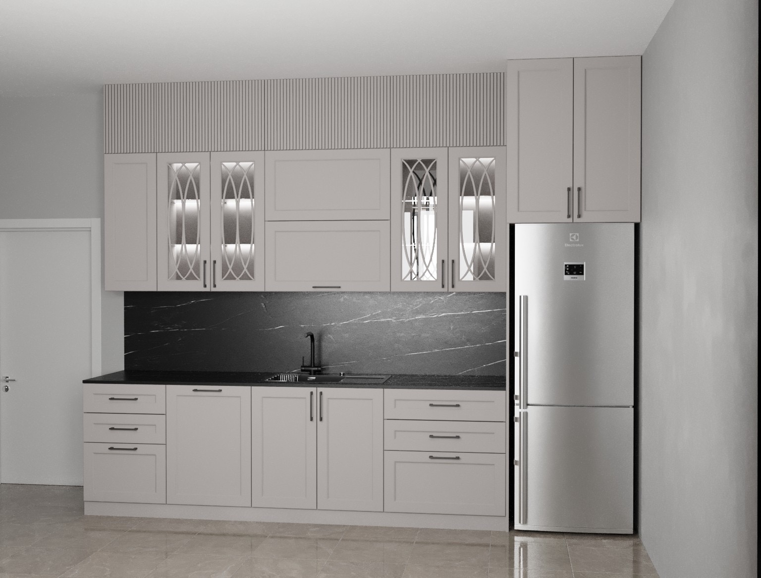 mobila in bucatarie la comanda de la frank de lux